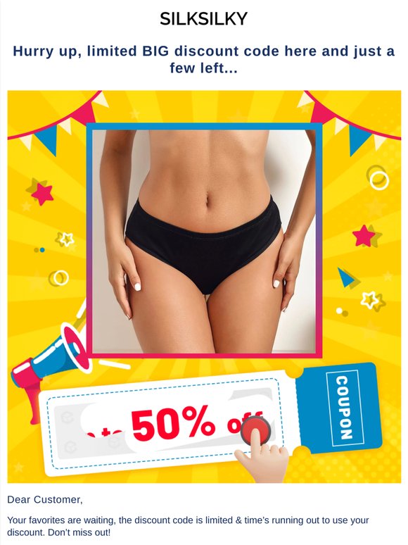 Hurry up, limited BIG discount code here and just a few left...