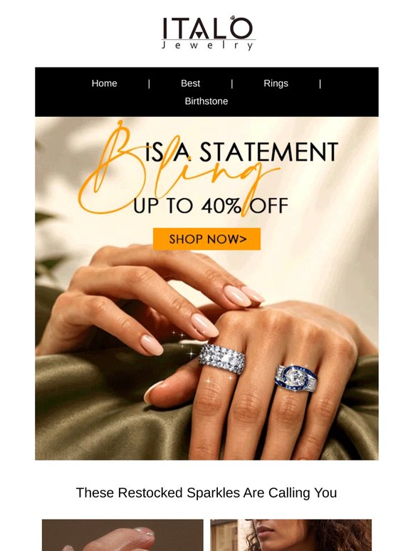 All Yours: Up to 40% Off Engagement Rings and More