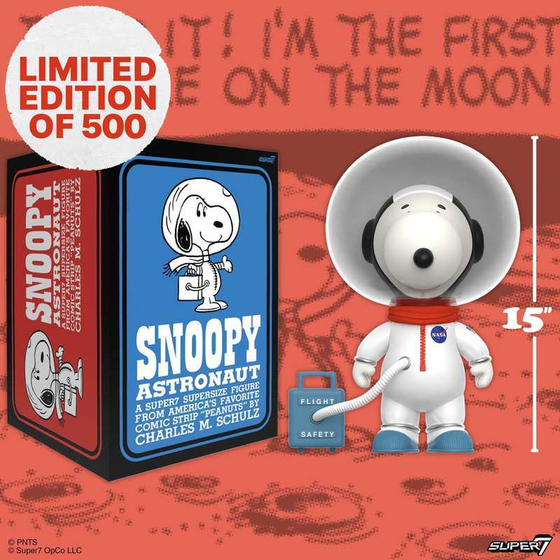 Peanuts SuperSize Vinyl - Snoopy White Spacesuit