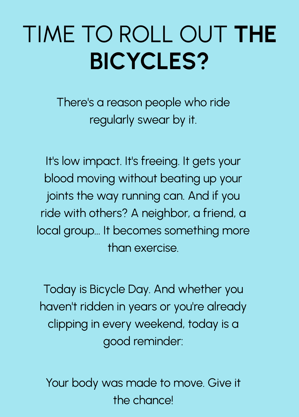 bicycle day