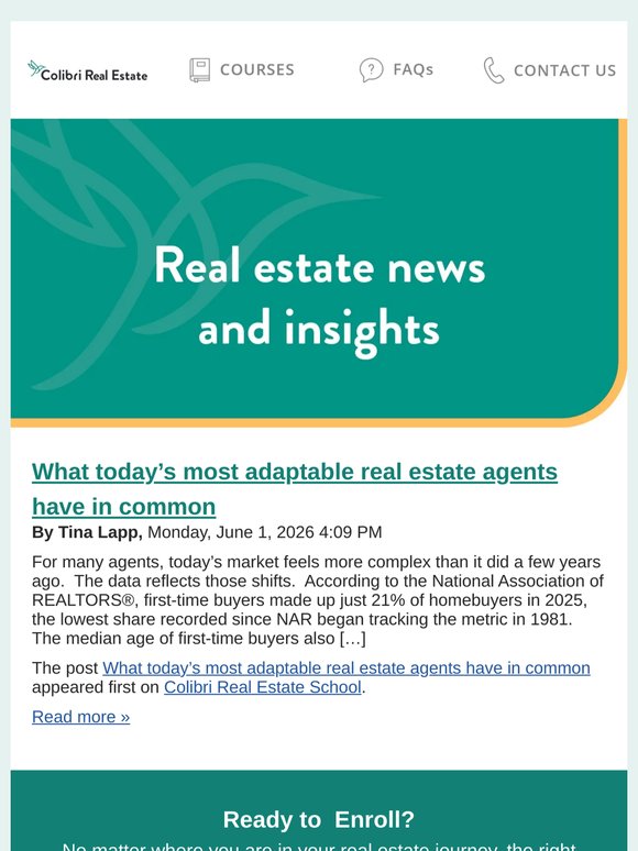 What today’s most adaptable real estate agents have in common