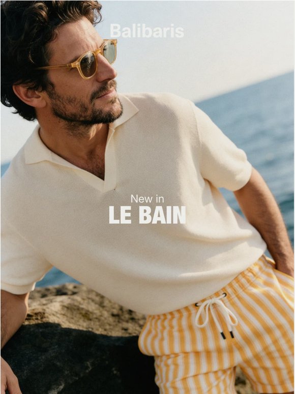 NEW IN : la capsule Bain