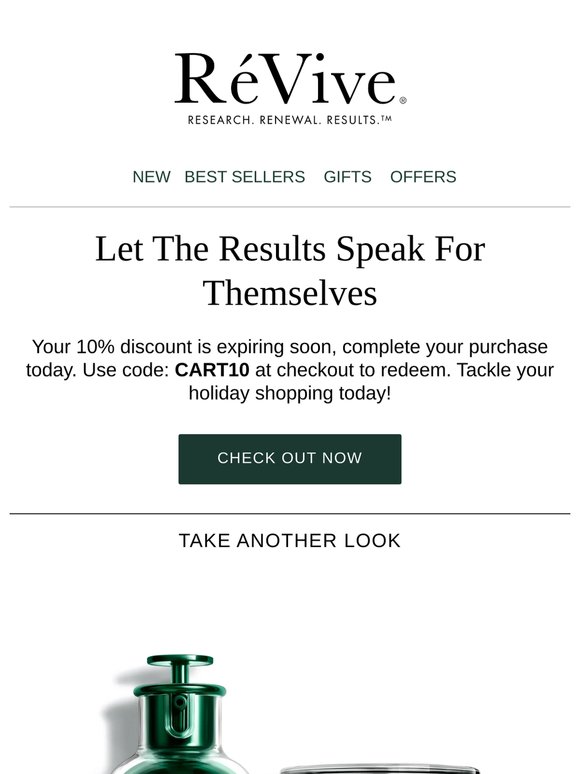 Your 10% off code is expiring…