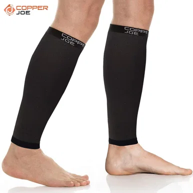 Copper Joe® Copper Infused Calf Compression Sleeves (Set of 2)
