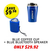 Coffee Cup + Bluetooth Speaker