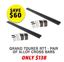Grand Tourer RTT - Pair of Alloy Cross Bars