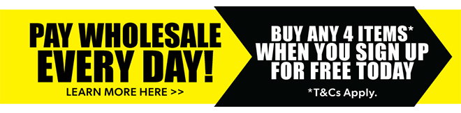 Pay Wholesale Every Day!