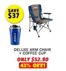 Deluxe Arm Chair + Coffee Cup
