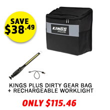 Plus Dirty Gear Bag + Rechargeable Lithium LED Worklight