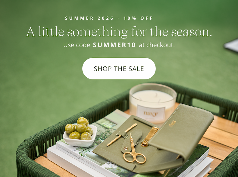 10% off sitewide this month. Use SUMMER10 at checkout.  CTA: SHOP NOW