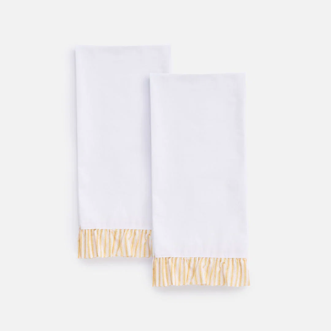Image of Ruffle Tea Towel Set