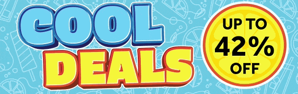 Cool Deals. Save up to 42% off. Shop all deals >