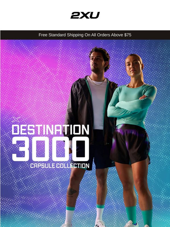 My lane. My race. My pace. Destination 3000 is live.