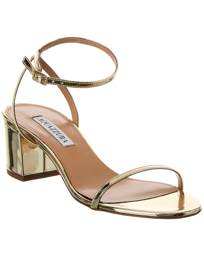Image of Aquazzura Deneuve Bow 50 Vinyl Pump