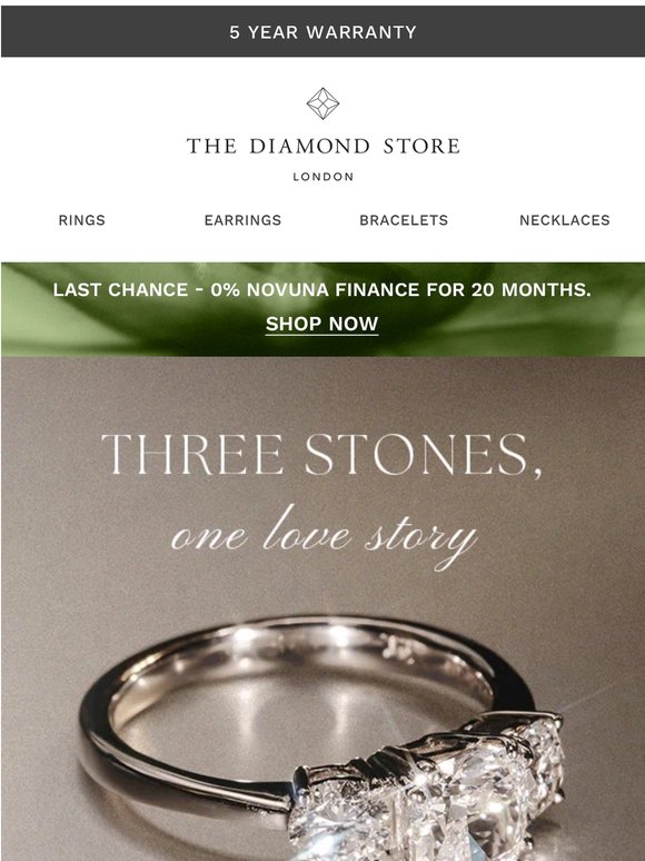 Three stones, one love story 💞