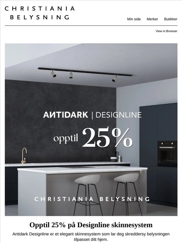 Designline opptil 25%!