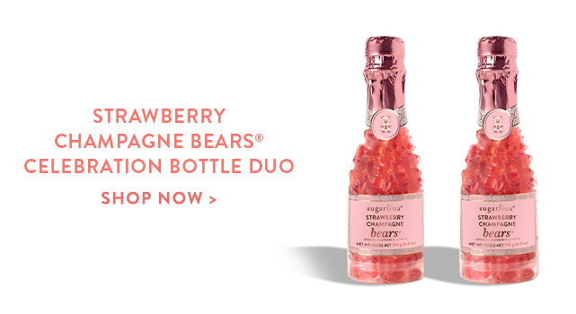 Shop Strawberry Champagne Bears® Celebration Bottle Duo