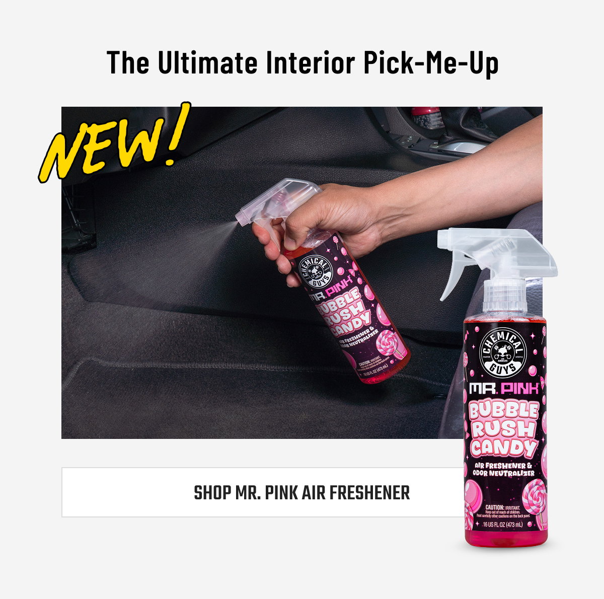 NEW! The Ultimate Interior Pick-Me-Up: Shop Mr. Pink Air Freshener
