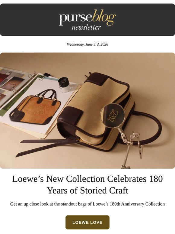 An Exclusive Look at Loewe's Anniversary Capsule