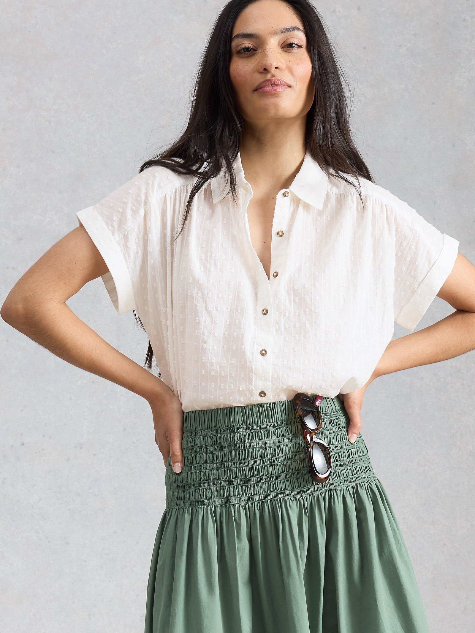 Shop Orla Button Through Shirt