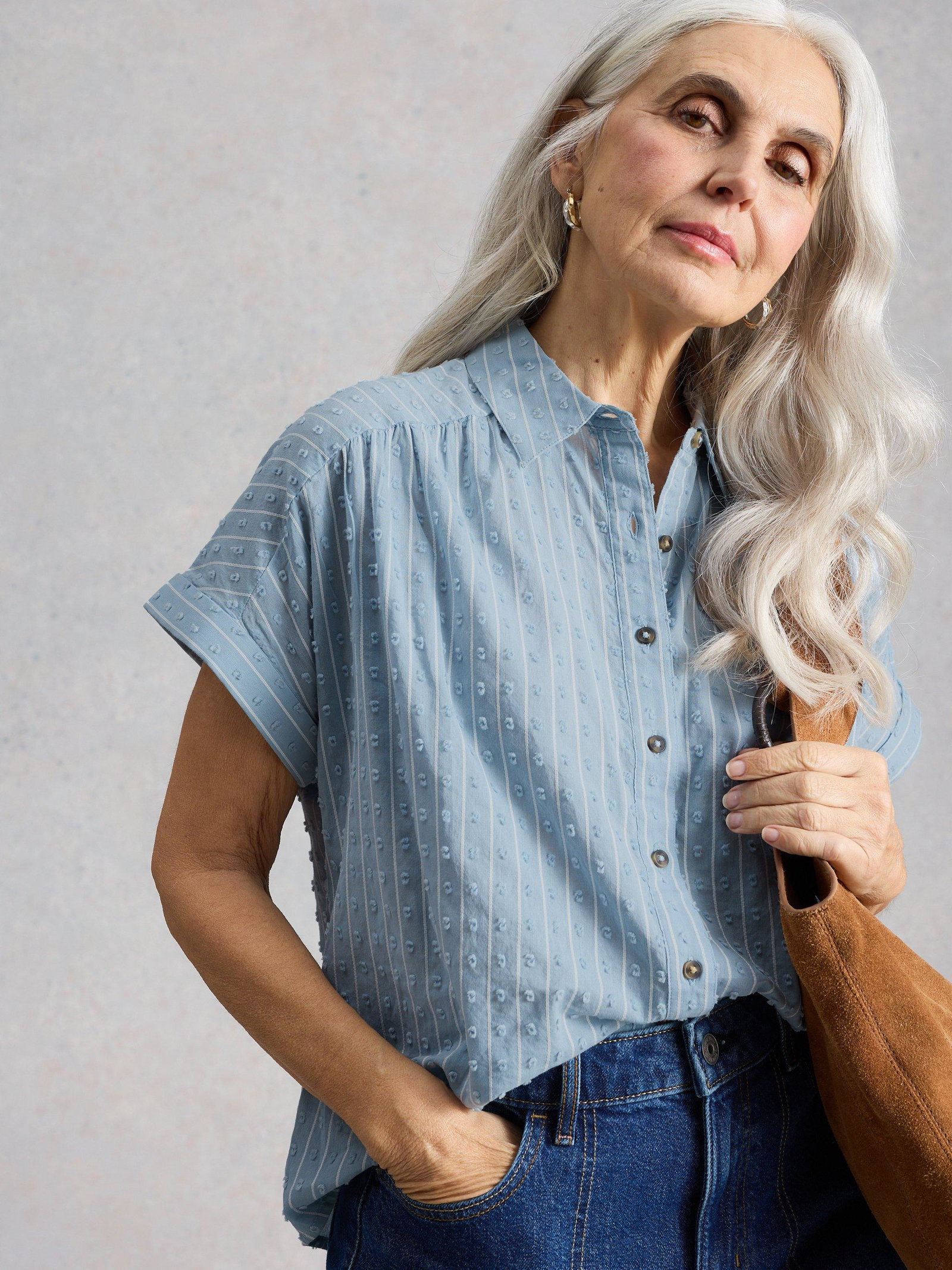 Shop Orla Button Through Shirt
