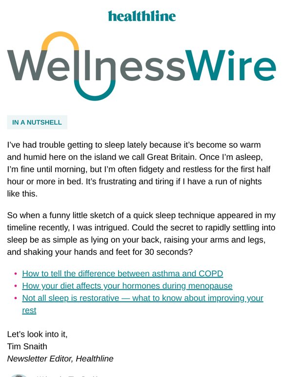 The shake yourself to sleep hack
