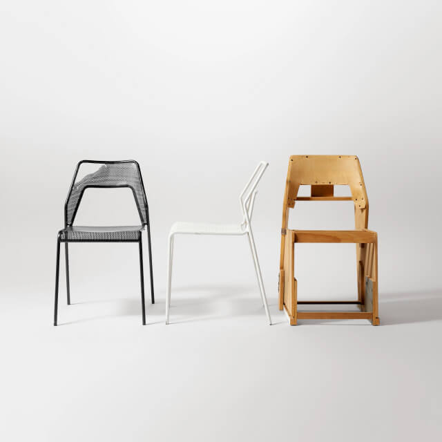 Different colors of Hot Mesh chairs