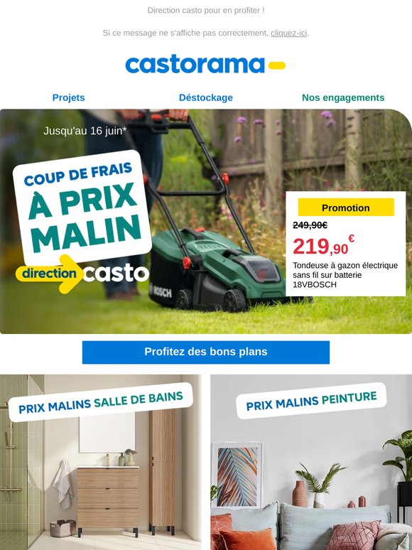 Coup de frais à PRIX MALIN !