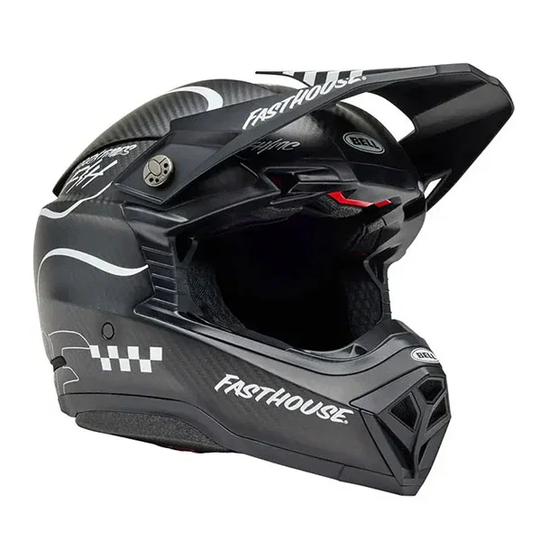 Image of Bell - Moto-10 Spherical Fasthouse Raven Helmet