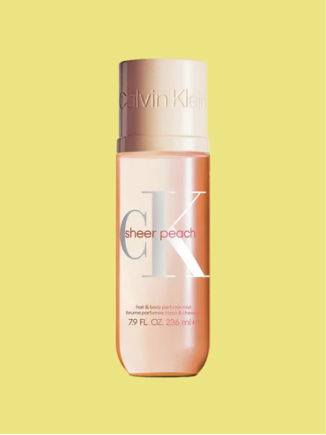 Sheer Peach Hair & Body Perfume Mist