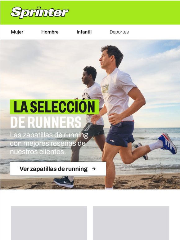 El top 5 de las favoritas para correr ⭐