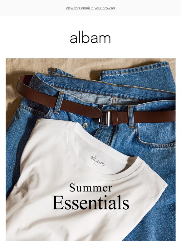 Your Summer Wardrobe Update