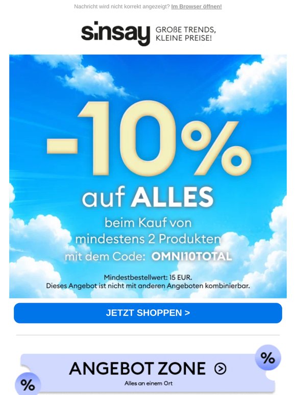 ❤️ -10% auf ALLES ❤️