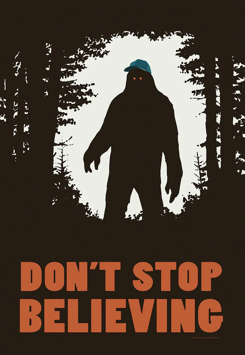 Image of Legendary Squatch | Lighthearted Father's Day Greeting Card