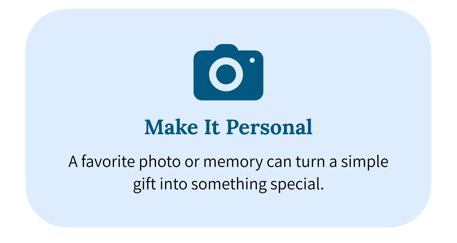 Make it Personal