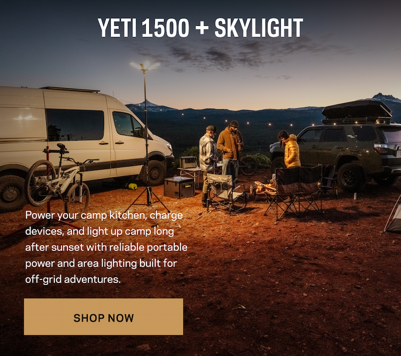 Yeti 1500 + Skylight