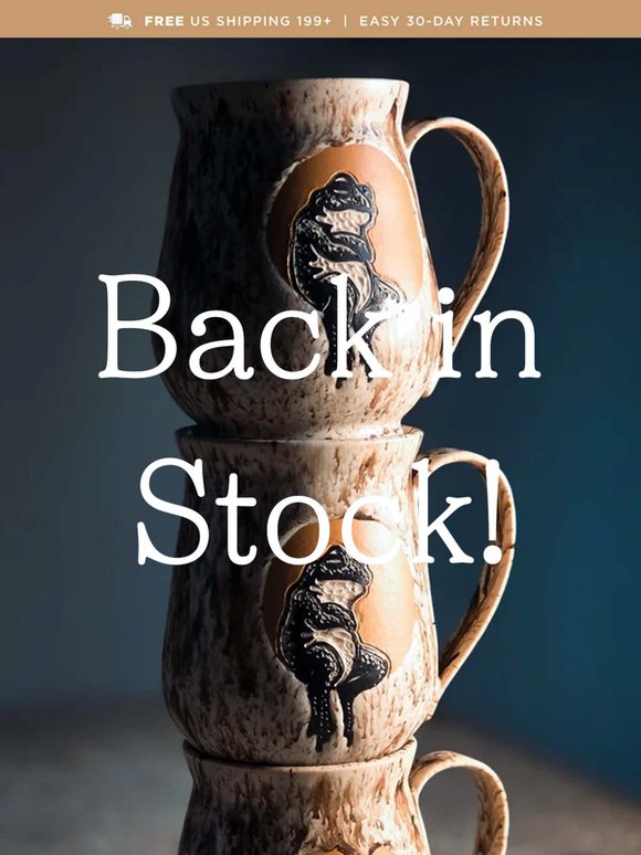 Handmade Mugs From Oregon