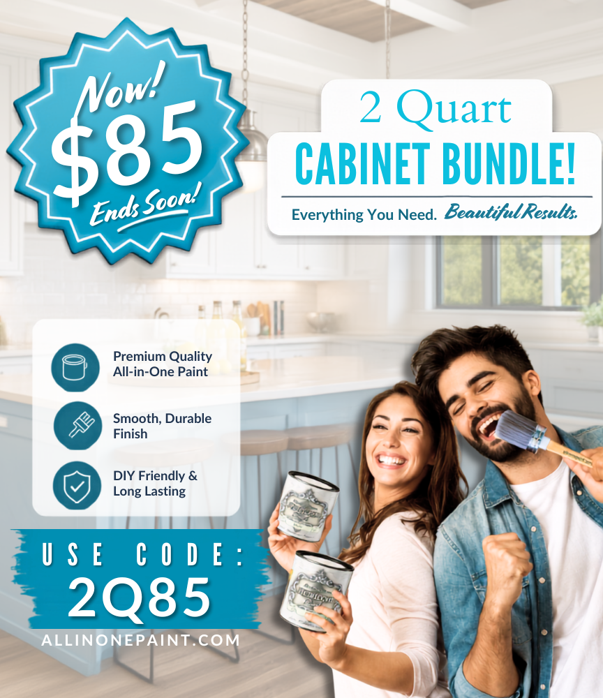 image of promo for our 2 Quart Cabinet Bundle for only $85 with code 2q85