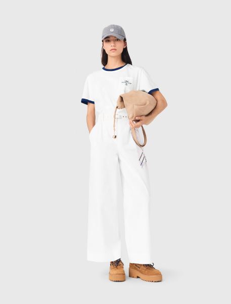 pantalon blanc