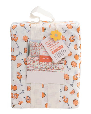 Spritzy Spritz Sheet Set, Polyester