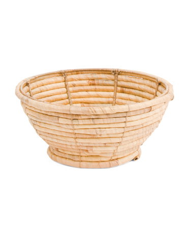12X6 S-Twist Water Hyacinth Fruit Bowl