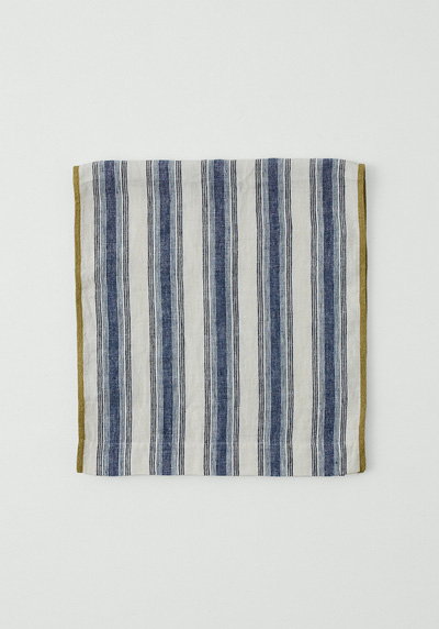 Chef Stripe Linen Tablecloth