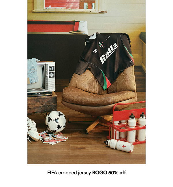 FIFA cropped jersey BOGO 50% off
