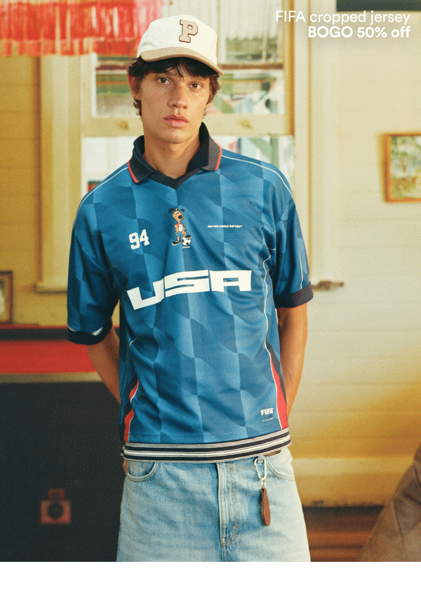 FIFA cropped jersey BOGO 50% off