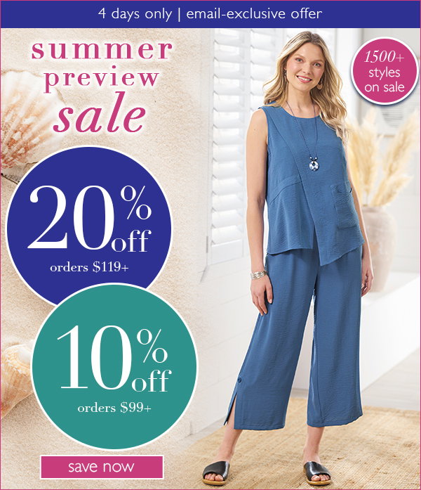 An image promoting the buy more, save more sale with savings up to 20% off storewide at NorthStyle