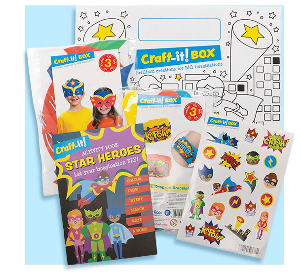 Star Superhero Craft-it! BOX