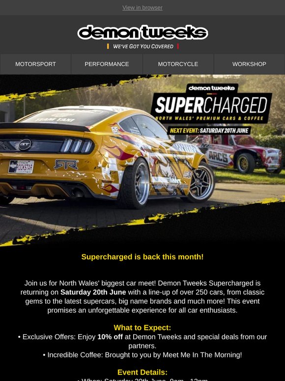 Supercharged is BACK 🔥