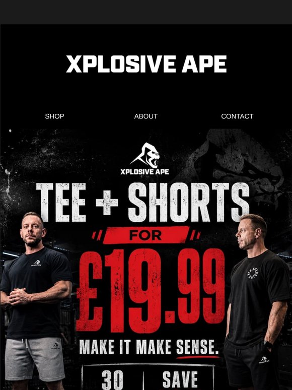 NEW!! Shorts & Tee Combos