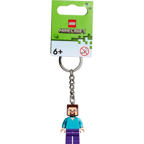 LEGO MINECRAFT Steve Minifigure Keyring 854243