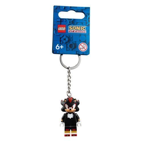 LEGO Sonic the Hedgehog Shadow Minifigure Key chain Keyring 854302
